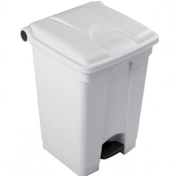 Poubelle HACCP  pdale 45L blanc 