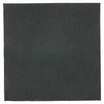 Serviette double point 20x20 Noir