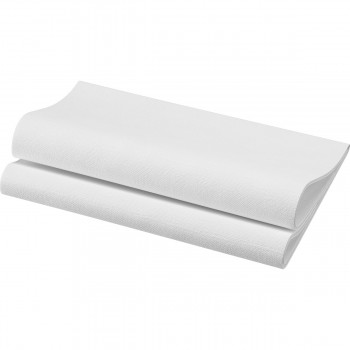 Serviette Bio Dunisoft Blanc